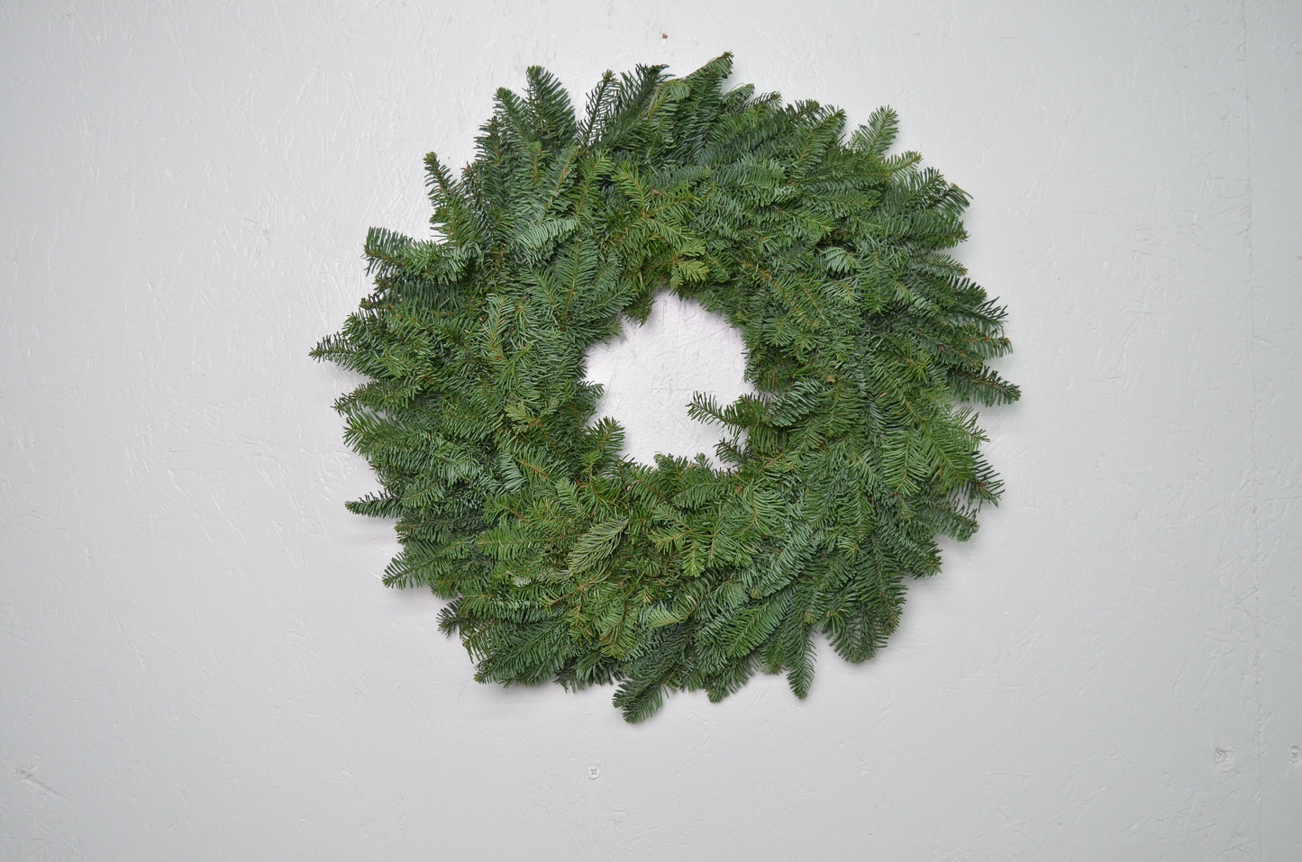 24" Plain Noble Fir Wreath