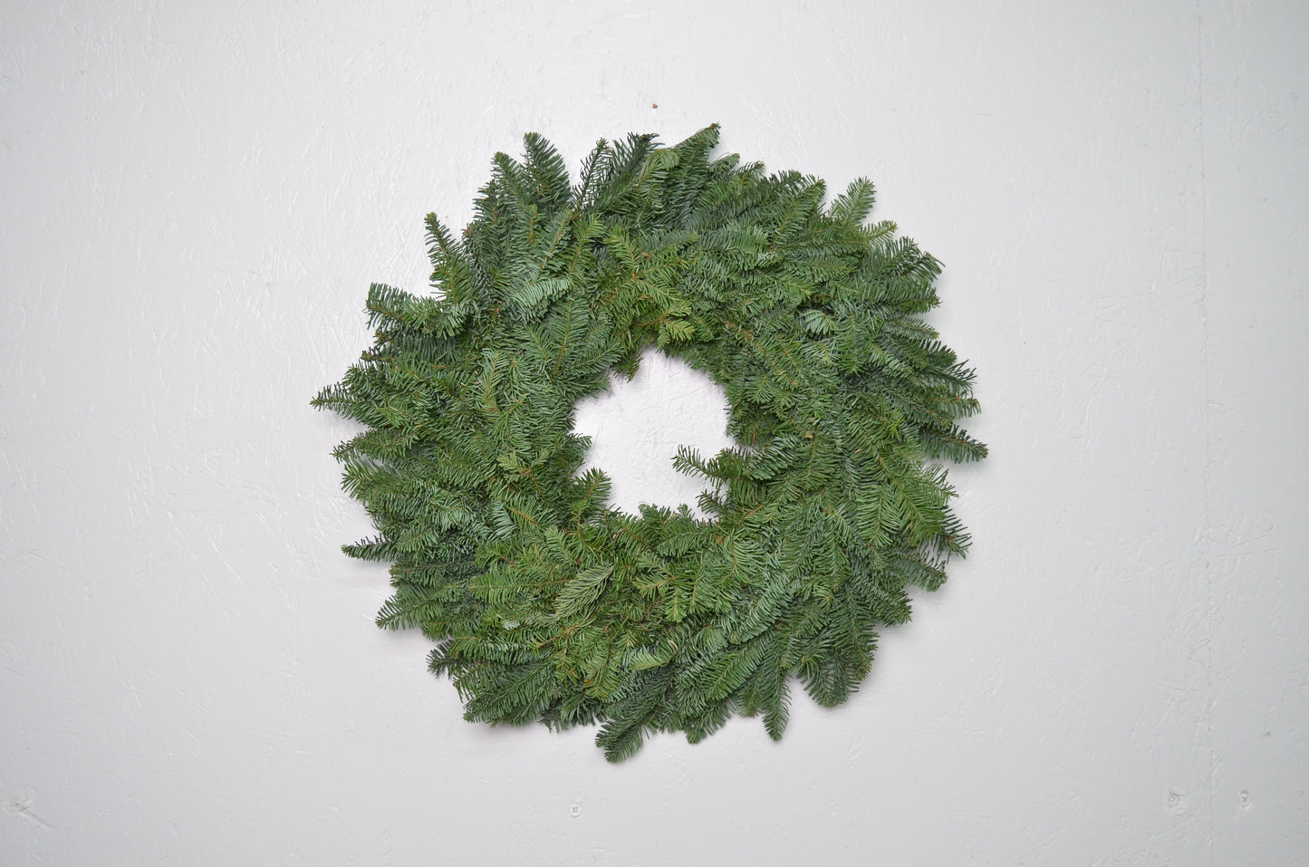 24" Plain Noble Fir Wreath